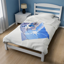 Load image into Gallery viewer, Home Run to the Moon 30x40" Children's Velveteen Plush Blanket