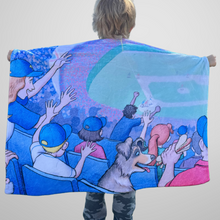 Load image into Gallery viewer, A Day at the Ballpark 30x40" Children's Velveteen Plush Blanket