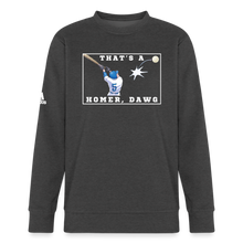 Load image into Gallery viewer, That's a Homer, Dawg! Adidas Unisex Fleece Crewneck Sweatshirt - charcoal grey