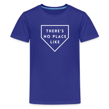 Load image into Gallery viewer, There's No Place Like Home Kids' Baseball Softball Premium T-Shirt - royal blue