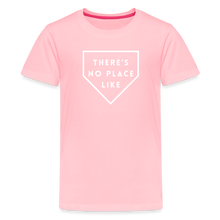 Load image into Gallery viewer, There's No Place Like Home Kids' Baseball Softball Premium T-Shirt - pink