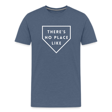 Load image into Gallery viewer, There's No Place Like Home Kids' Baseball Softball Premium T-Shirt - heather blue