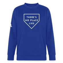 Load image into Gallery viewer, No Place Like Home Adidas Unisex Fleece Crewneck Sweatshirt - royal blue