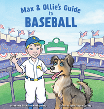 Load image into Gallery viewer, Max & Ollie's Guide to Baseball (Hardcover) - a Children's Picture Book about Baseball
