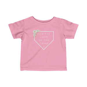 For the Love of the Game Baby Girl Baseball T-Shirt