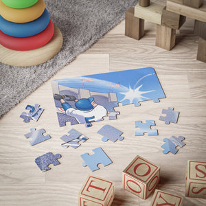 That Ball is Gone! Home Run Baseball-Themed 30-Piece Puzzle for Kids