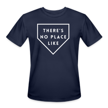 Load image into Gallery viewer, There&#39;s No Place Like Home (Plate) Men’s Moisture Wicking Performance T-Shirt - navy
