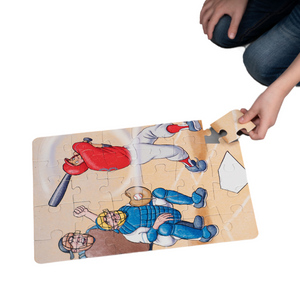 Three Strikes, You're Out! Kids' Puzzle, 30-Piece
