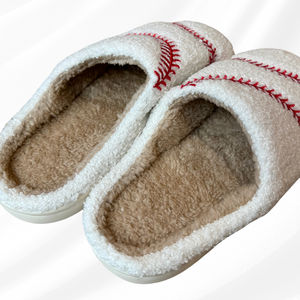 Women's Comfy Baseball Seams Slippers