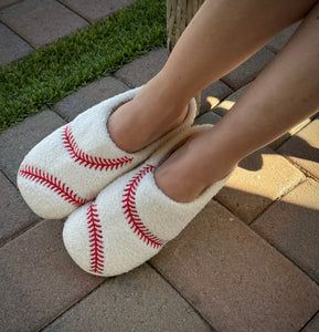 Women's Comfy Baseball Seams Slippers