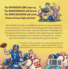 Load image into Gallery viewer, Max &amp; Ollie&#39;s Guide to Football (Paperback) - a Children&#39;s Picture Book about Football
