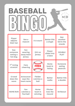 Load image into Gallery viewer, Free Printable Baseball Bingo Cards
