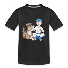 Load image into Gallery viewer, Toddler Premium Max &amp; Ollie Organic T-Shirt - black
