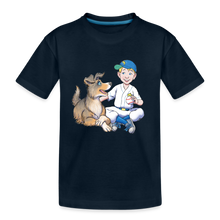 Load image into Gallery viewer, Toddler Premium Max &amp; Ollie Organic T-Shirt - deep navy
