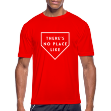 Load image into Gallery viewer, There&#39;s No Place Like Home Men’s Moisture Wicking Performance T-Shirt - red
