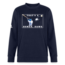 Load image into Gallery viewer, That&#39;s a Homer, Dawg! Adidas Unisex Fleece Crewneck Sweatshirt - french navy
