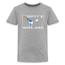 Load image into Gallery viewer, That&#39;s a Homer, Dawg! Kids&#39; Premium T-Shirt - heather gray
