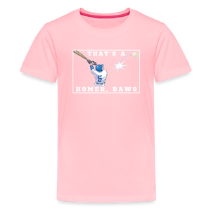 That's a Homer, Dawg! Kids' Premium T-Shirt - pink