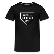 Load image into Gallery viewer, There&#39;s No Place Like Home Kids&#39; Baseball Softball Premium T-Shirt - black

