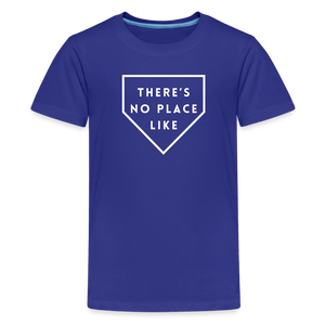 There's No Place Like Home Kids' Baseball Softball Premium T-Shirt - royal blue